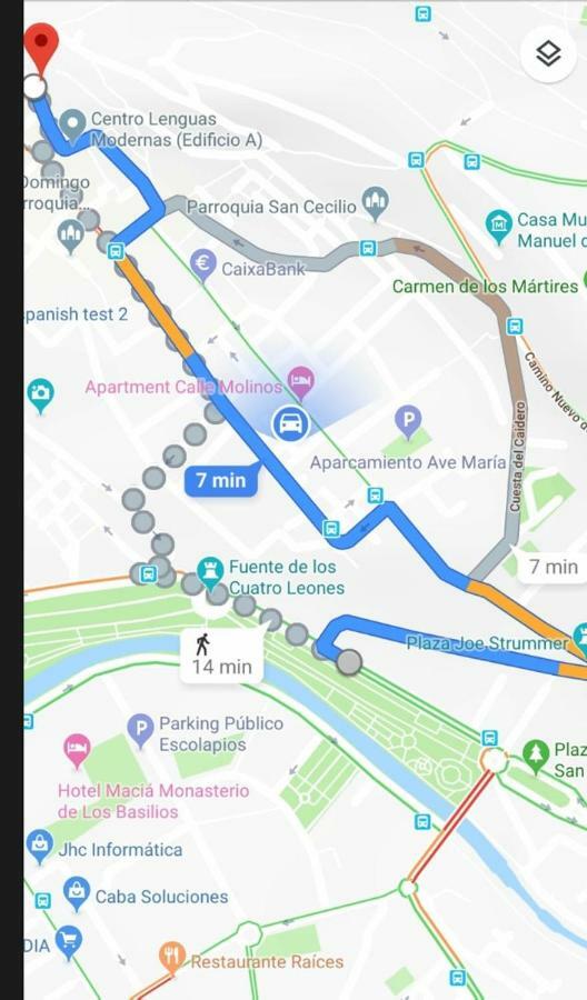 Apartamento Realejo Centro Ciudad Granada Luaran gambar